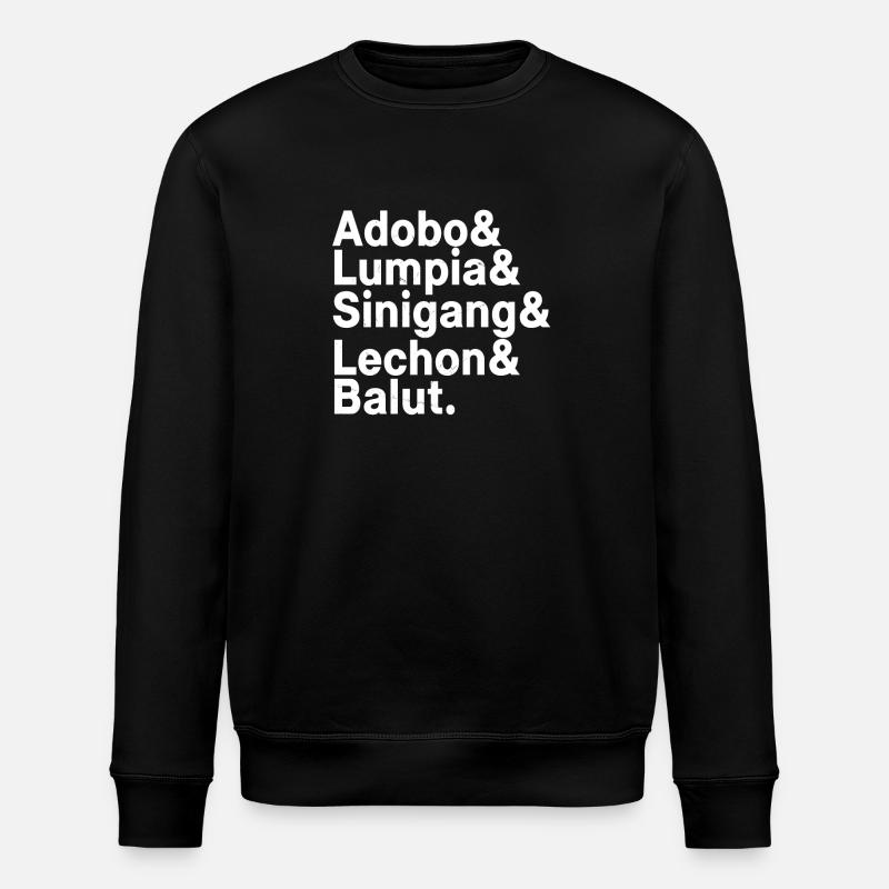 Cuisine philippine - Sweat bio ROLLER Stanley/Stella Unisexe - noir