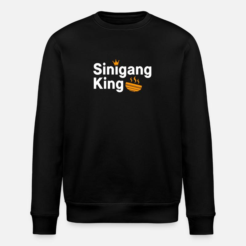 Sinigang Queen - Stanley/Stella ROLLER Unisex Organic Sweatshirt - black