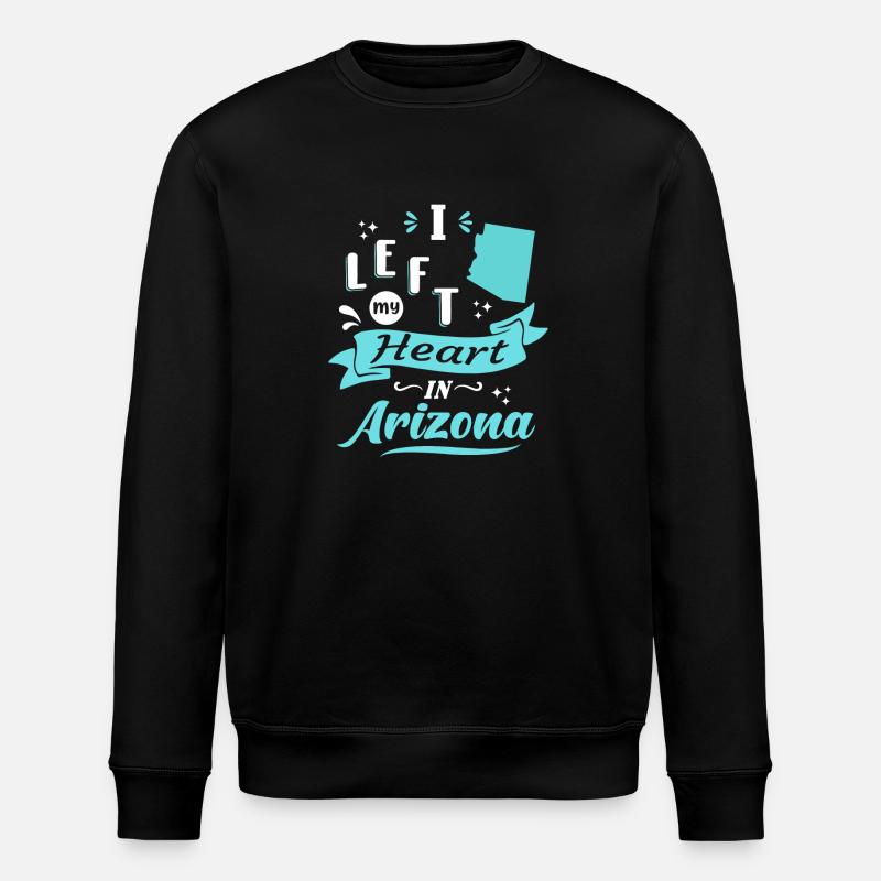 Arizona Souvenir Liebe - Stanley/Stella Unisex Bio-Sweatshirt ROLLER - Schwarz