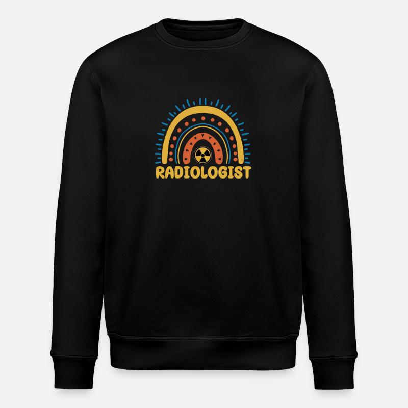 Radiologistes Arc-en-ciel - Sweat bio ROLLER Stanley/Stella Unisexe - noir