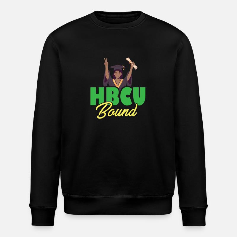 Étudiant universitaire historiquement noir - Sweat bio ROLLER Stanley/Stella Unisexe - noir