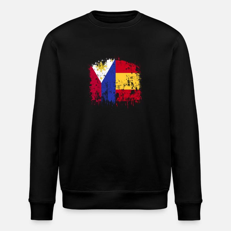 Drapeau de l’Espagne des Philippines - Sweat bio ROLLER Stanley/Stella Unisexe - noir