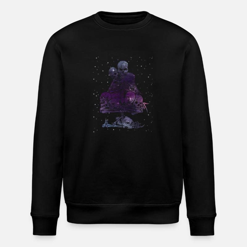 Squelettes célestes mysticisme graphique - Sweat bio ROLLER Stanley/Stella Unisexe - noir