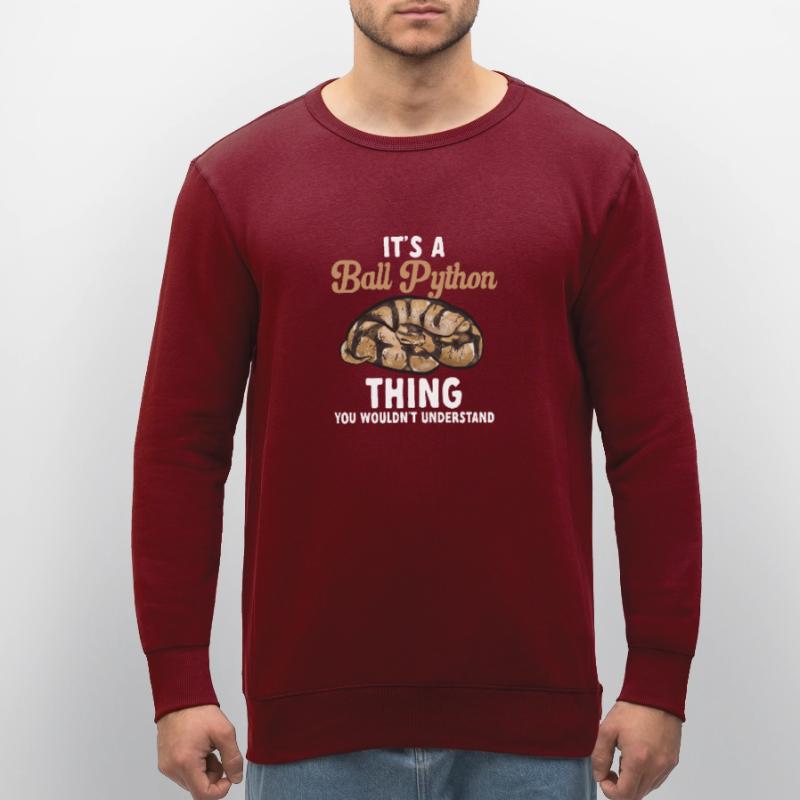 Python royal Serpent Roi Python Sweat bio ROLLER Stanley/Stella Unisexe