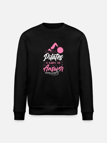 Pilates Instructor Teacher Pilates - Stanley/Stella ROLLER Unisex Organic Sweatshirt - black