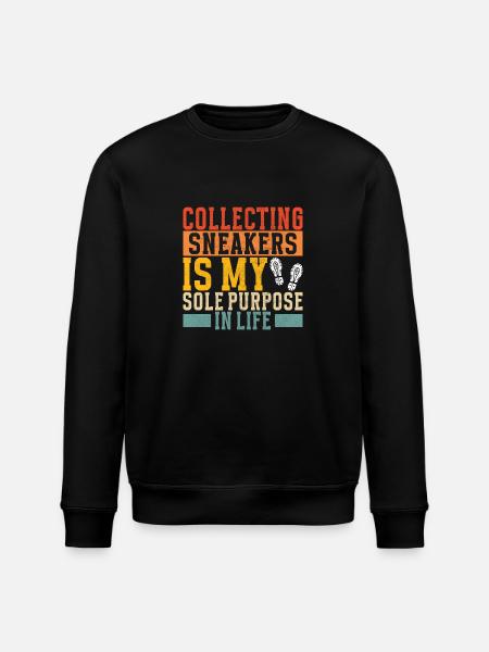 Sneakerhead Sneaker Collector - Stanley/Stella ROLLER Unisex Organic Sweatshirt - black