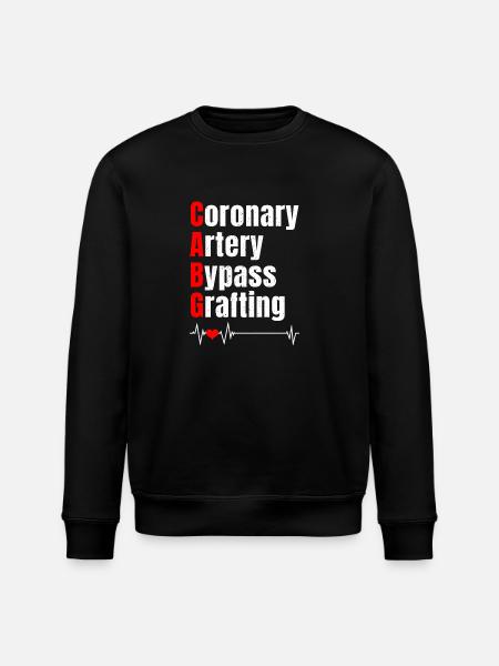 Bypass surgery - Stanley/Stella ROLLER Unisex Organic Sweatshirt - black