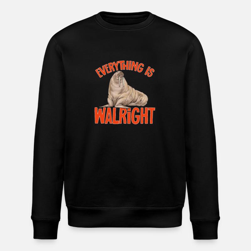 Morse - Sweat bio ROLLER Stanley/Stella Unisexe - noir