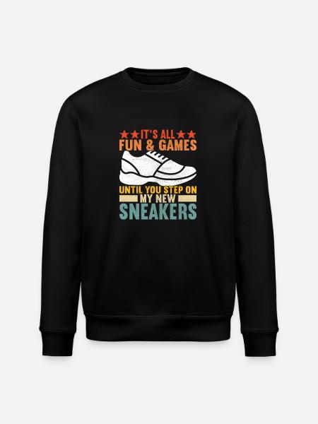 Sneakerhead Sneaker Collector - Stanley/Stella ROLLER Unisex Organic Sweatshirt - black