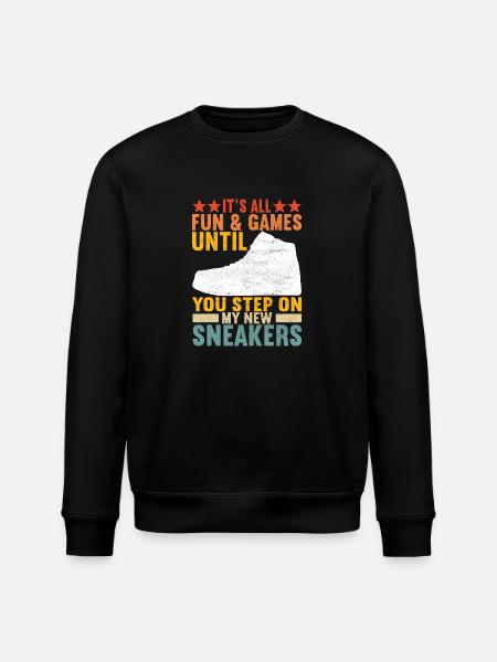 Sneakerhead Sneaker Collector - Stanley/Stella ROLLER Unisex Organic Sweatshirt - black