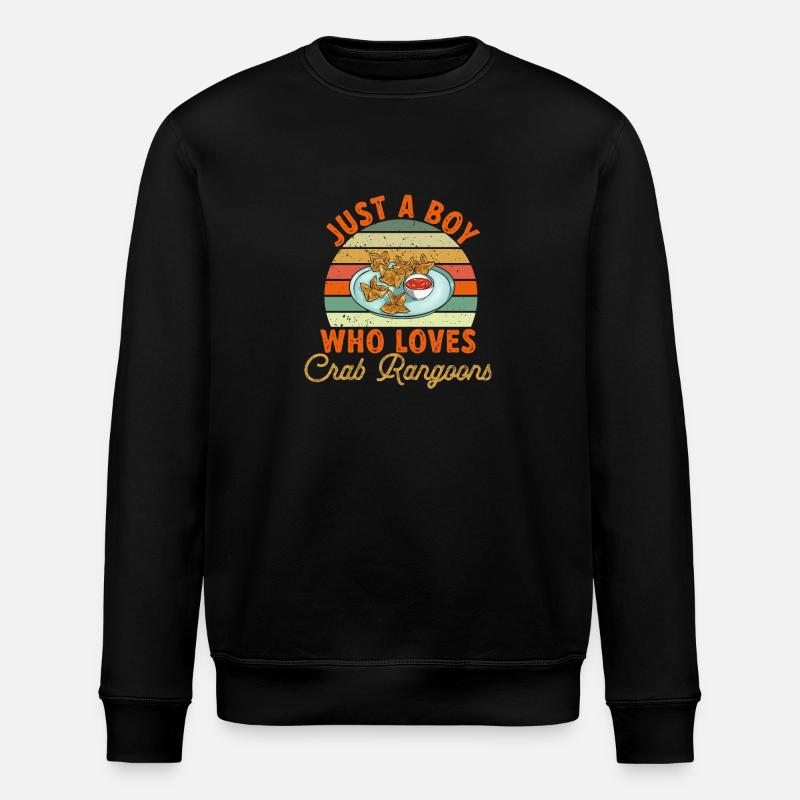 Krabben Rangoon Crabe Rangoon - Sweat bio ROLLER Stanley/Stella Unisexe - noir