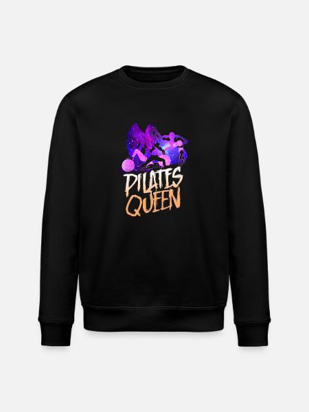 Pilates Instructor Teacher Pilates - Stanley/Stella ROLLER Unisex Organic Sweatshirt - black