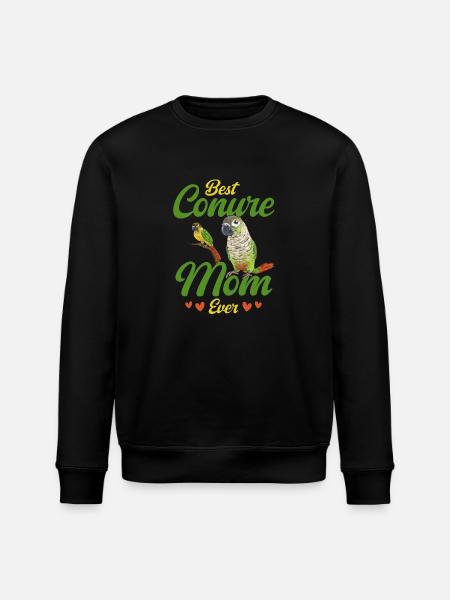 Molina Parakeet Parrot Bird Parakeet - Stanley/Stella ROLLER Unisex Organic Sweatshirt - black
