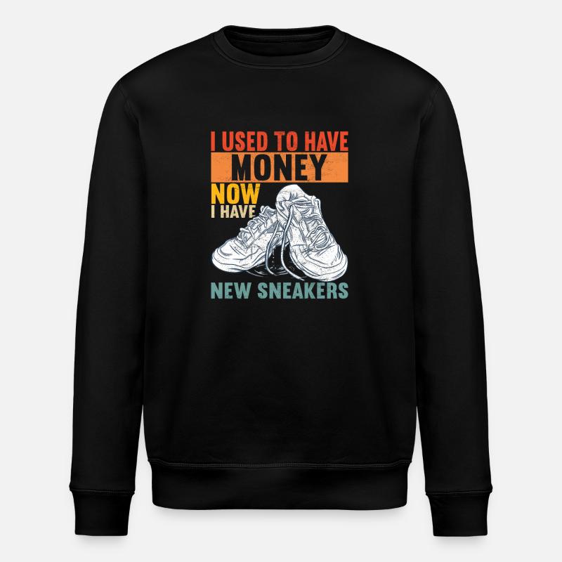 Sneakerhead Sneaker Collector - Stanley/Stella ROLLER Unisex Organic Sweatshirt - black