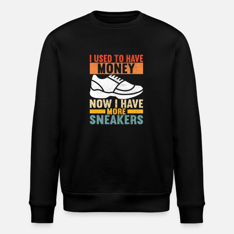Sneakerhead Sneaker Collector - Stanley/Stella Unisex Bio-Sweatshirt ROLLER - Schwarz