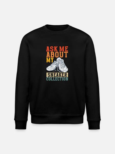 Sneakerhead Sneaker Collector - Stanley/Stella ROLLER Unisex Organic Sweatshirt - black