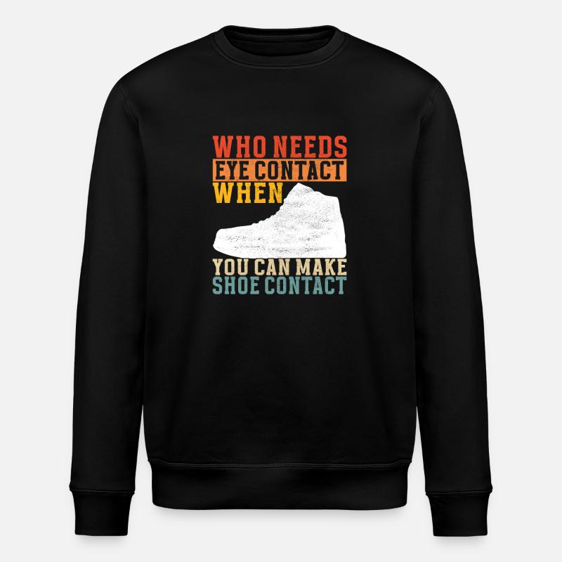 Sneakerhead Sneaker Collector - Stanley/Stella ROLLER Unisex Organic Sweatshirt - black