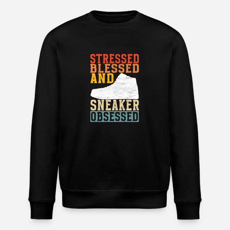 Sneakerhead Sneaker Collector - Stanley/Stella Unisex Bio-Sweatshirt ROLLER - Schwarz