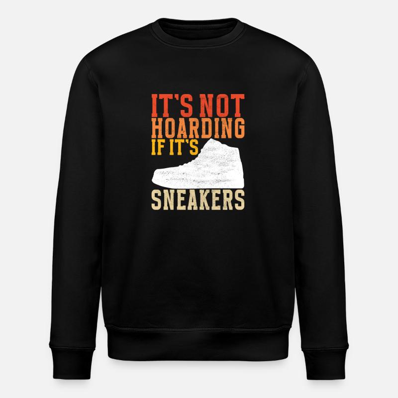 Sneakerhead Sneaker Collector - Stanley/Stella ROLLER Unisex Organic Sweatshirt - black