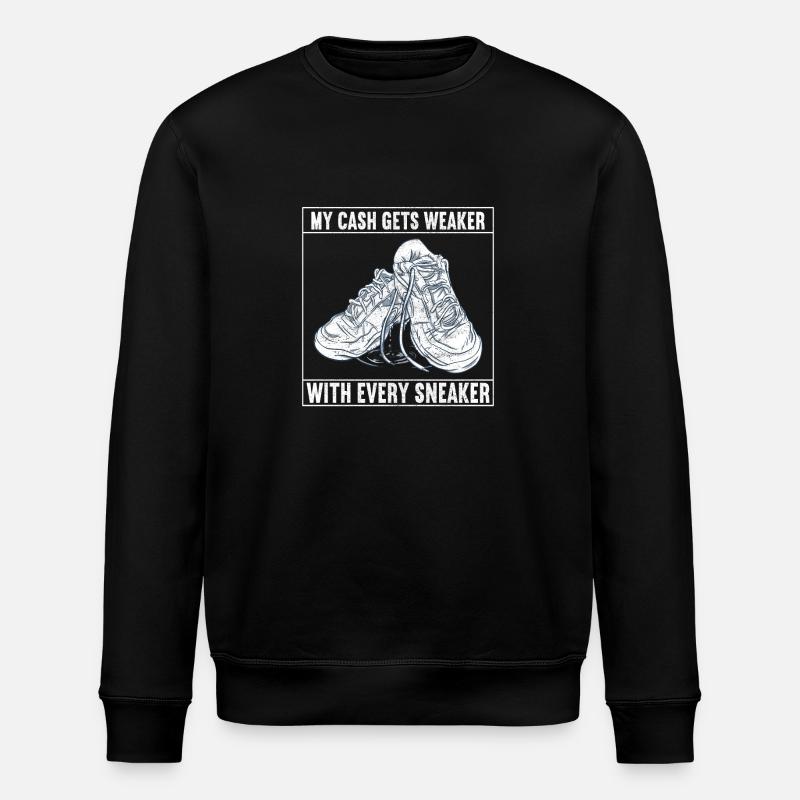 Sneakerhead Sneaker Collector - Stanley/Stella ROLLER Unisex Organic Sweatshirt - black