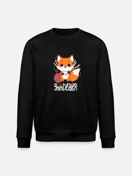 9mm Dealer - Stanley/Stella ROLLER Unisex Organic Sweatshirt - black