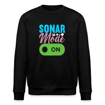 Meeresbiologie Meeresbiologe - Stanley/Stella Unisex Bio-Sweatshirt ROLLER - Schwarz - Vorne - Nik (191cm)