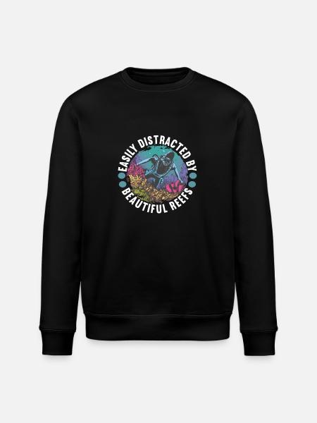 Marine Biology Marine Biologist - Stanley/Stella ROLLER Unisex Organic Sweatshirt - black