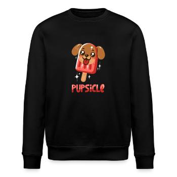 Popsicles pour chiens - Sweat bio ROLLER Stanley/Stella Unisexe - noir - Devant - Nik (191cm)