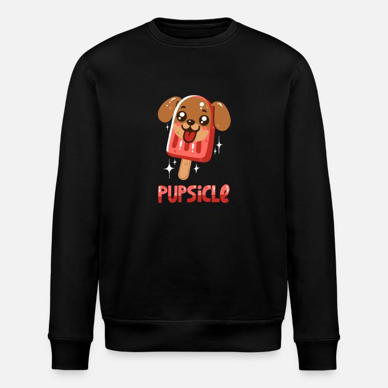 Popsicles pour chiens - Sweat bio ROLLER Stanley/Stella Unisexe - noir