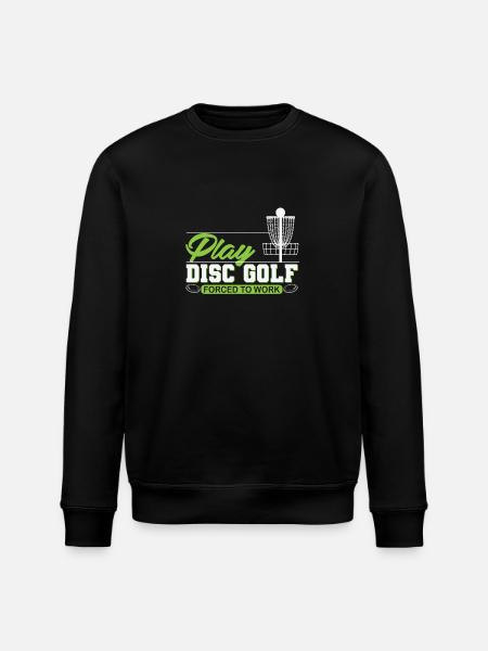 Play Disc Golf - Stanley/Stella ROLLER Unisex Organic Sweatshirt - black
