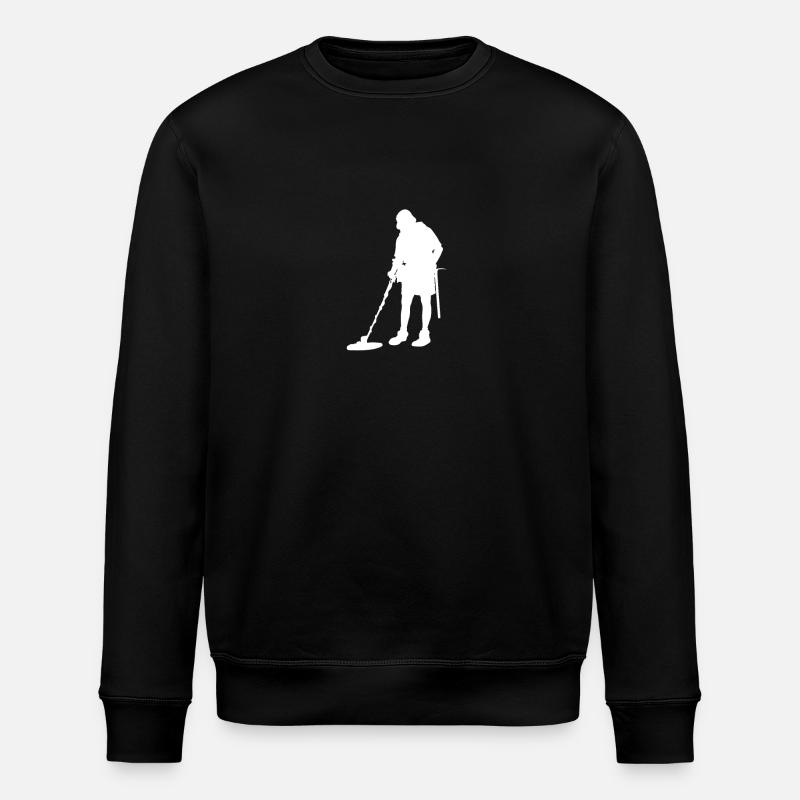 Probe Finder - Stanley/Stella ROLLER Unisex Organic Sweatshirt - black
