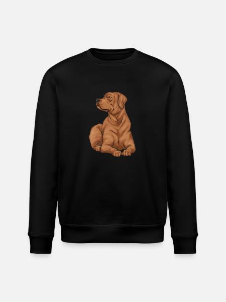 Fuchsroter Labrador Retriever Fox Red Labrador - Stanley/Stella ROLLER Unisex Organic Sweatshirt - black