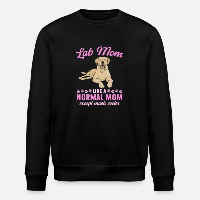 Labrador Retriever jaune - Sweat bio ROLLER Stanley/Stella Unisexe - noir