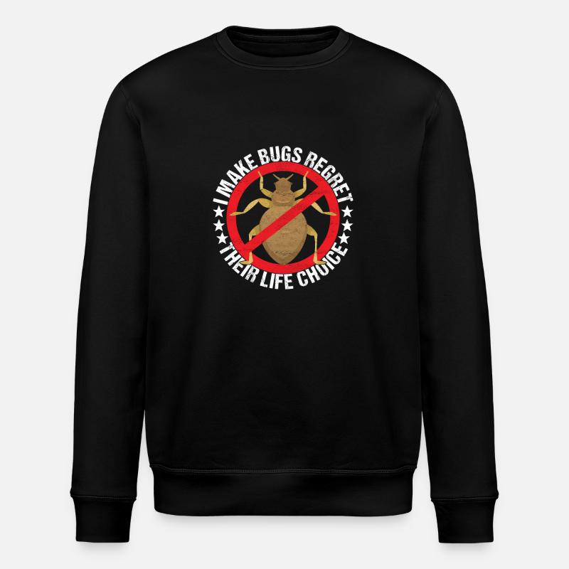 Pest Control Exterminator - Stanley/Stella ROLLER Unisex Organic Sweatshirt - black