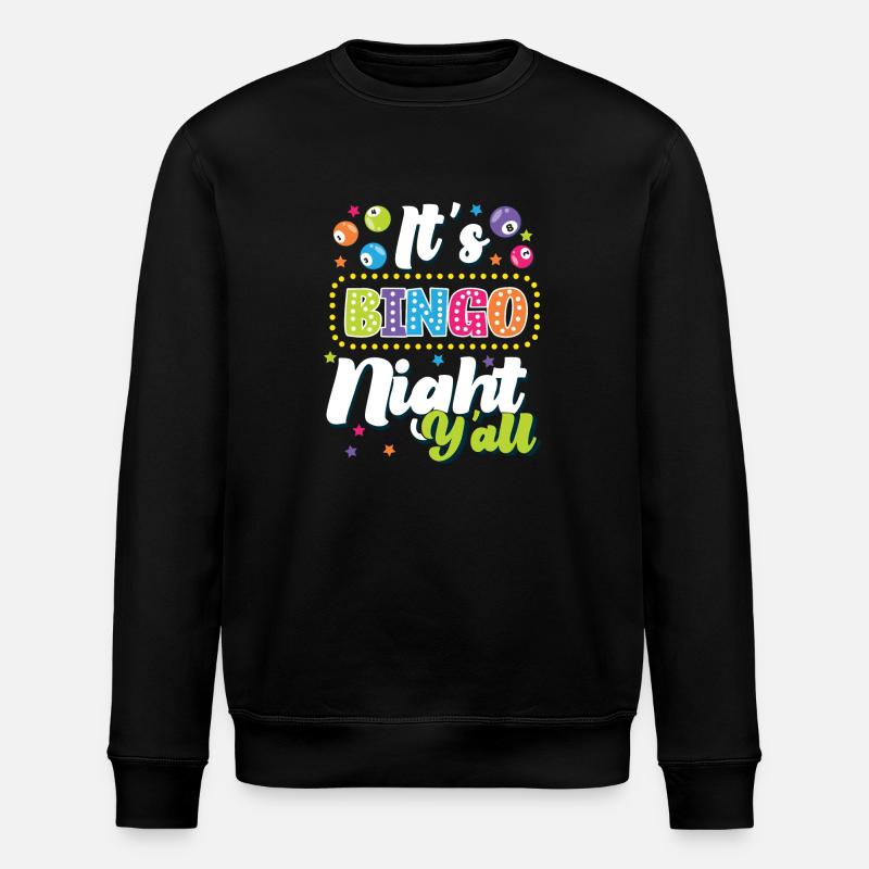 Bingo Player It's Bingo Night - Stanley/Stella Unisex Bio-Sweatshirt ROLLER - Schwarz