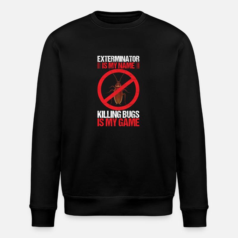 Schädlingsbekämpfung Kammerjäger - Stanley/Stella Unisex Bio-Sweatshirt ROLLER - Schwarz