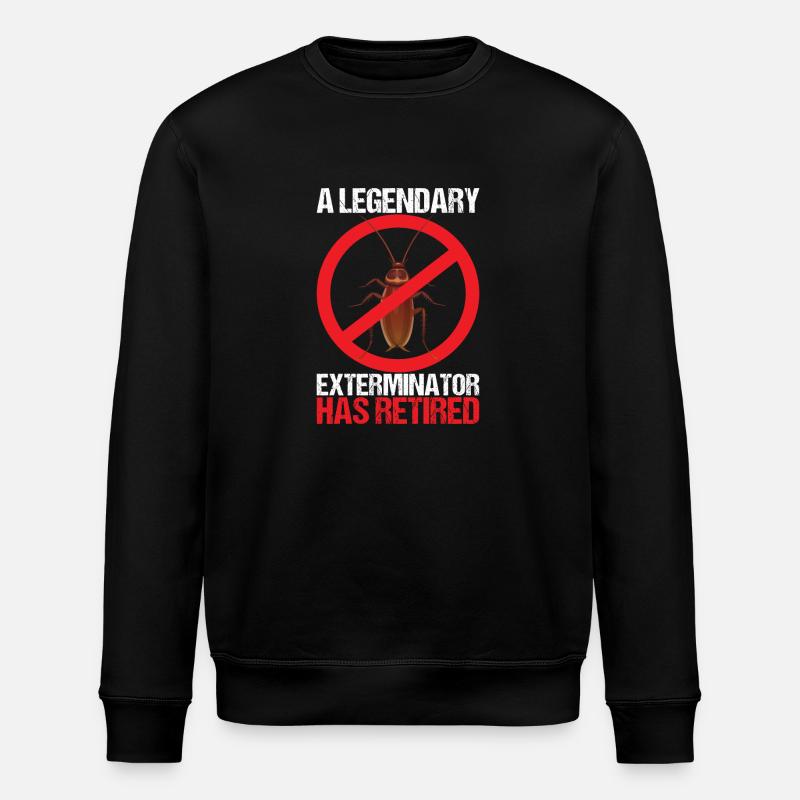 Schädlingsbekämpfung Kammerjäger - Stanley/Stella Unisex Bio-Sweatshirt ROLLER - Schwarz