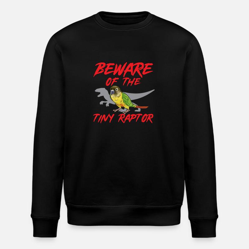 Molinasittich Papagei Vogel Sittich - Stanley/Stella Unisex Bio-Sweatshirt ROLLER - Schwarz