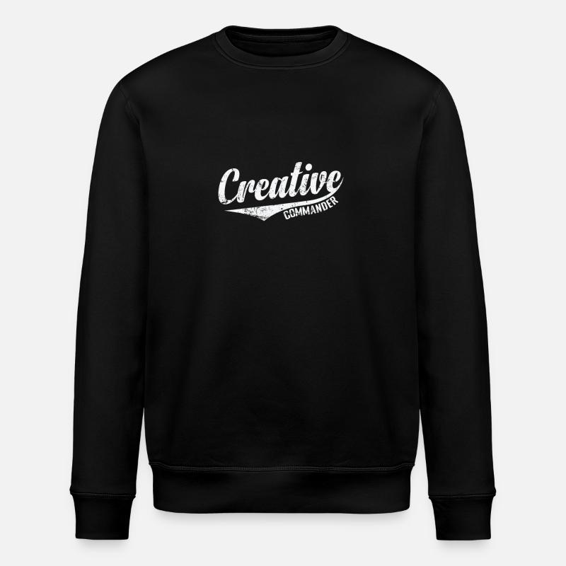 Creative Commander - Stanley/Stella Unisex Bio-Sweatshirt ROLLER - Schwarz