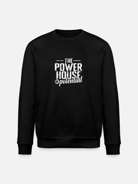 The Powerhouse of Potential - Stanley/Stella ROLLER Unisex Organic Sweatshirt - black