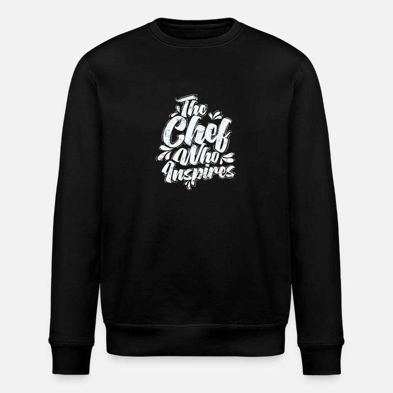 Le chef qui inspire - Sweat bio ROLLER Stanley/Stella Unisexe - noir