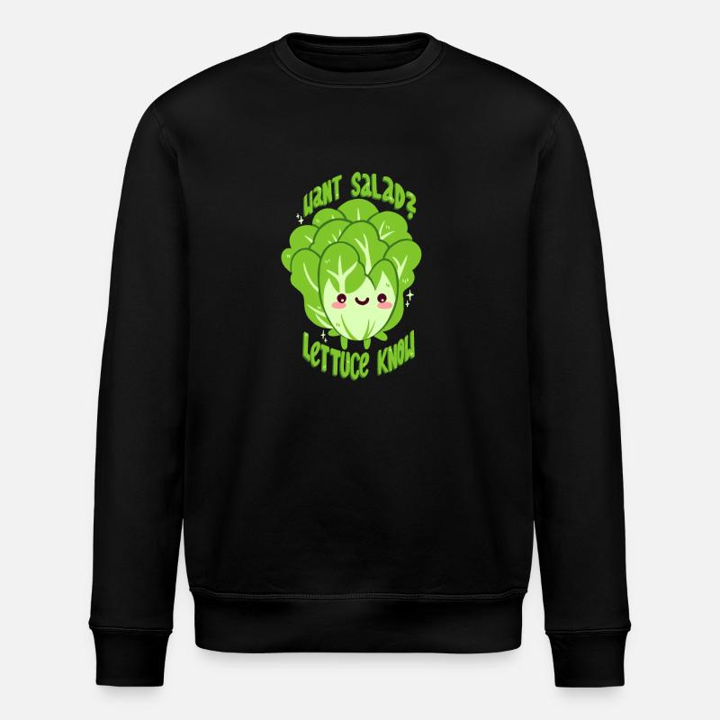 Salade - Sweat bio ROLLER Stanley/Stella Unisexe - noir