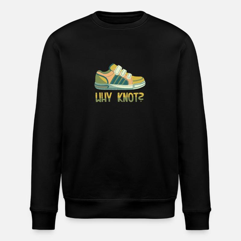 Velcro - Sweat bio ROLLER Stanley/Stella Unisexe - noir