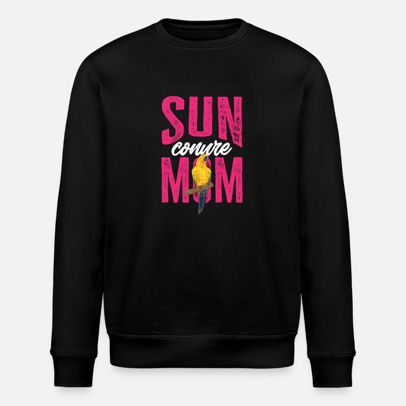 Sonnensittich Papagei Sittich Vogel - Stanley/Stella Unisex Bio-Sweatshirt ROLLER - Schwarz