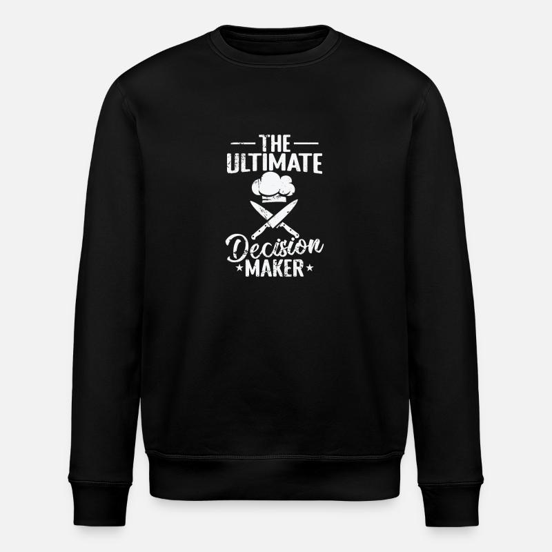 Le décideur ultime - Sweat bio ROLLER Stanley/Stella Unisexe - noir