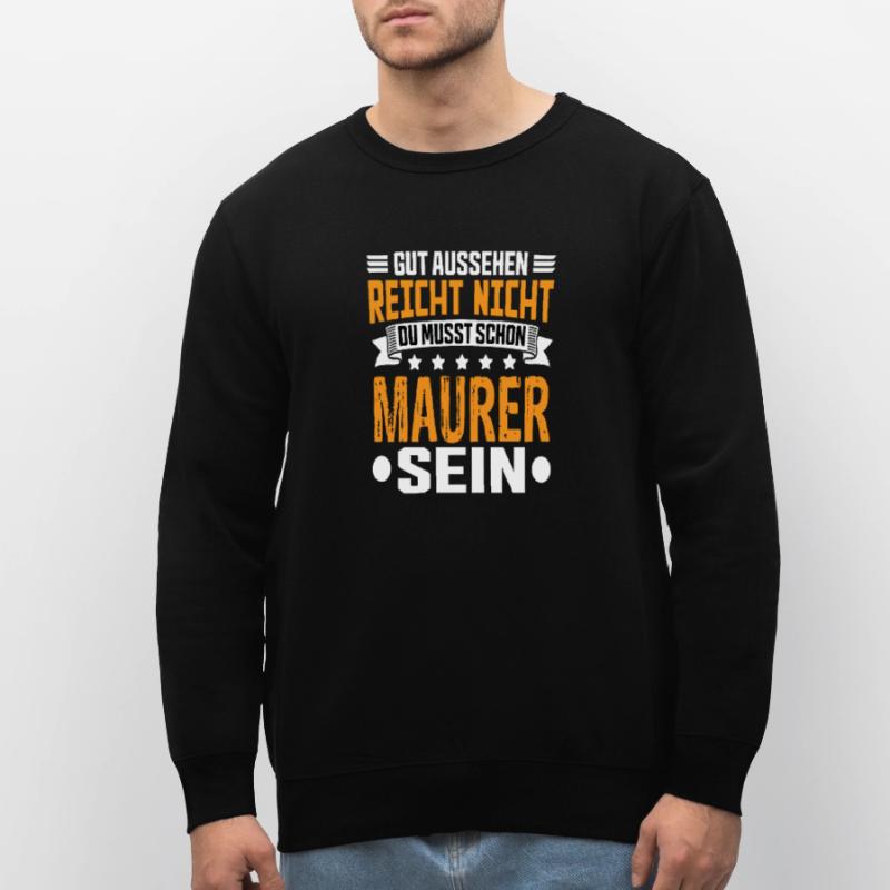 Bricklayer Building Construction Structural Engineer Bricklayer Funny Stanley/Stella ROLLER Unisex Organic Sweatshirt