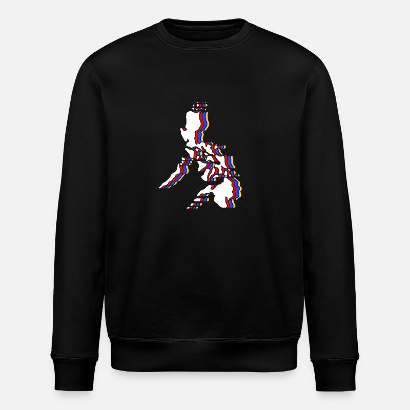 Philippinisch Philippinen - Stanley/Stella Unisex Bio-Sweatshirt ROLLER - Schwarz