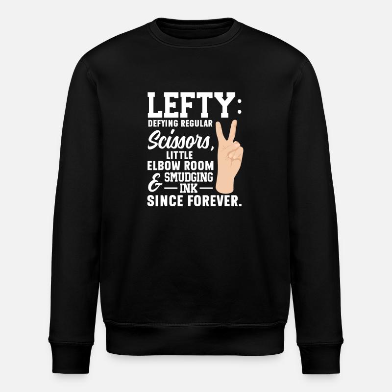Southpaw - Stanley/Stella ROLLER Unisex Organic Sweatshirt - black