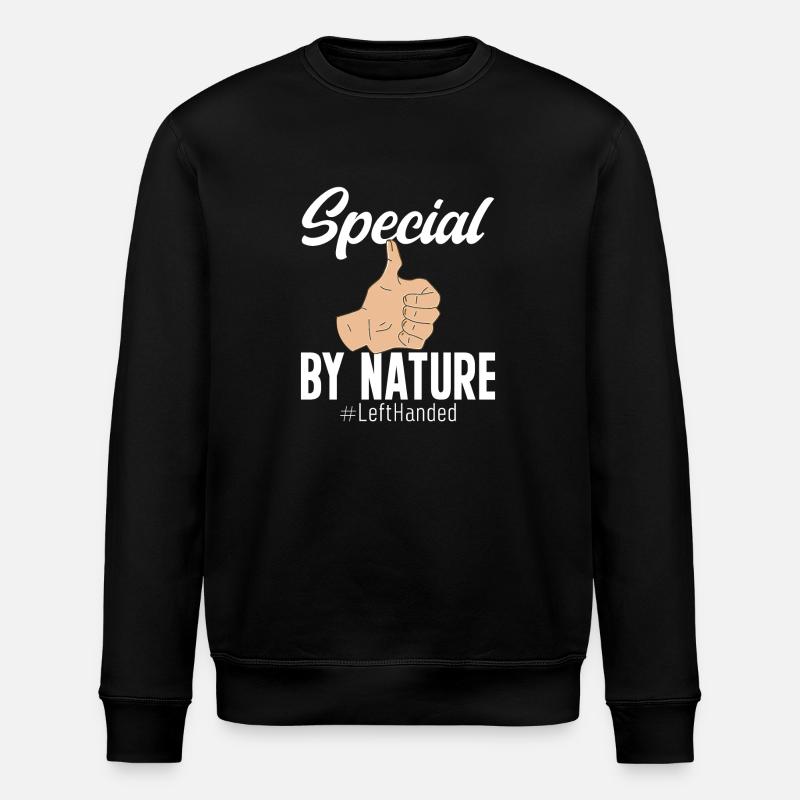 Southpaw - Stanley/Stella ROLLER Unisex Organic Sweatshirt - black