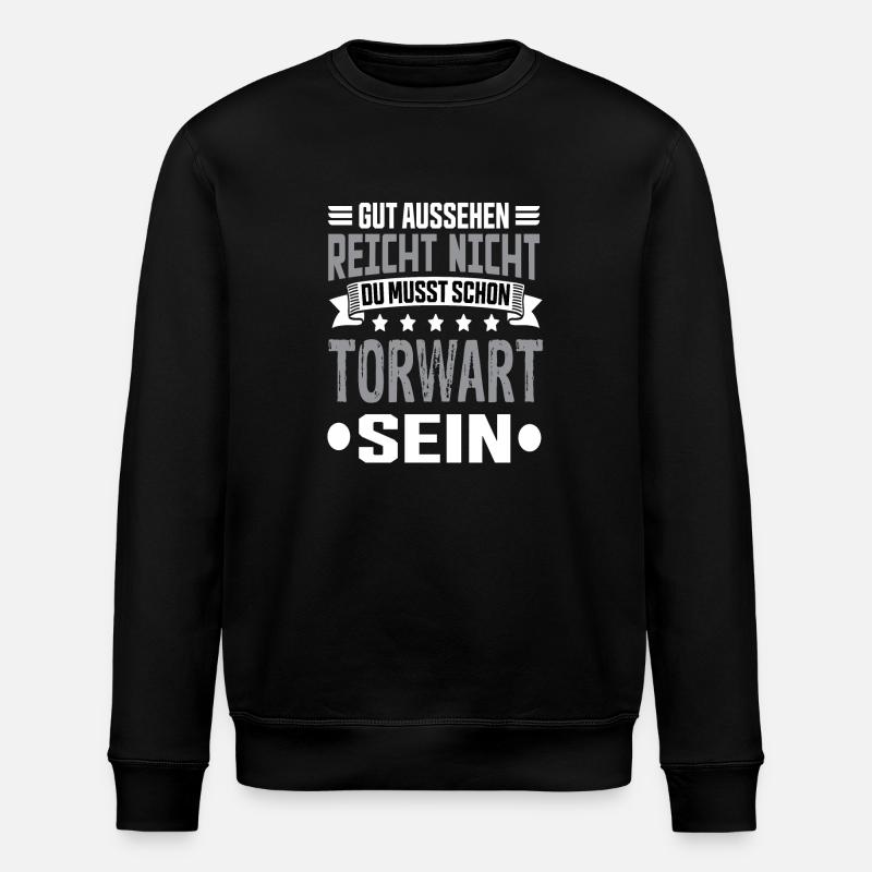 Torwart - Stanley/Stella Unisex Bio-Sweatshirt ROLLER - Schwarz